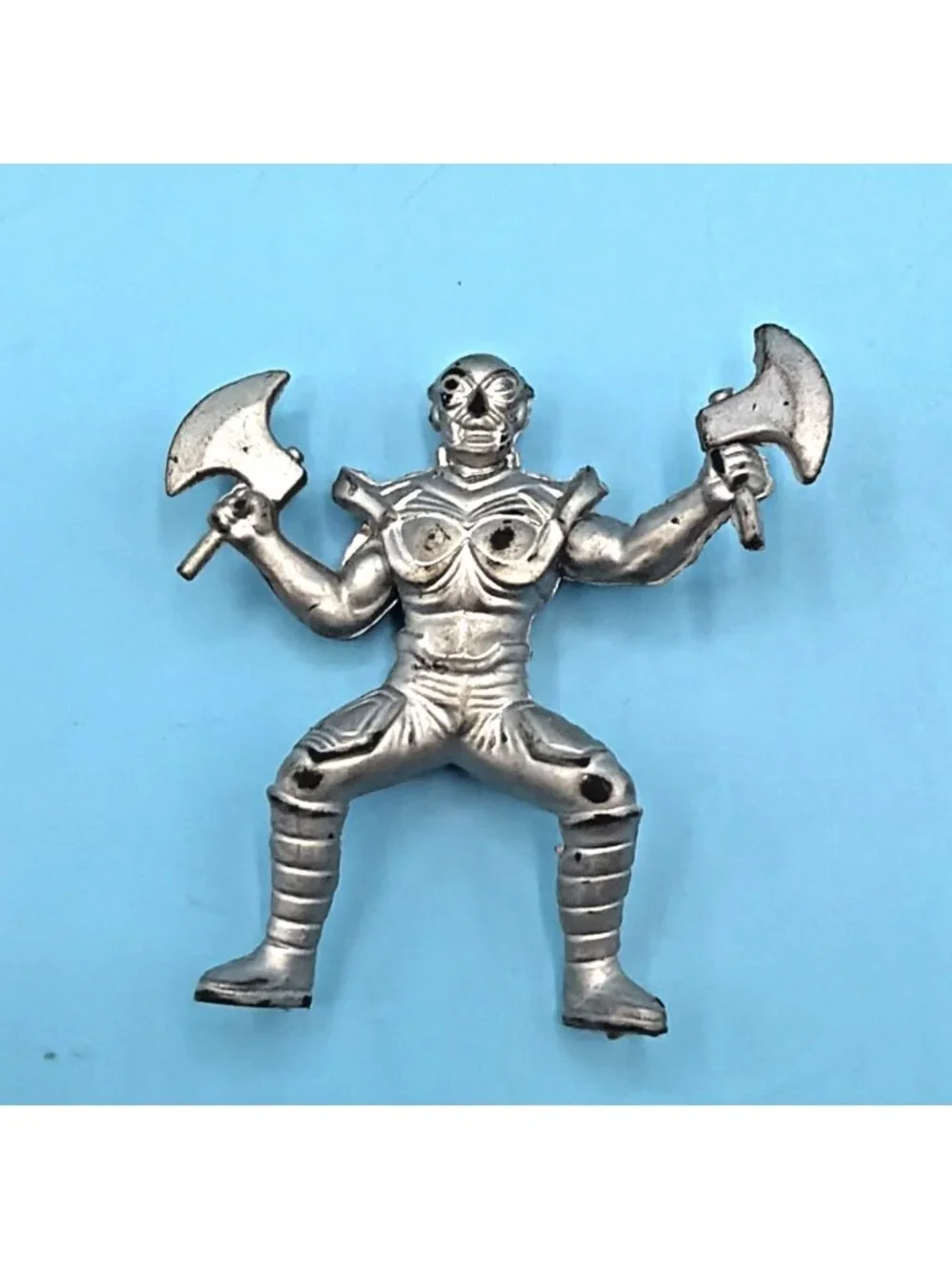 Vintage Mini Fig Ultraman Sentai Bioman Rangers Monochrome PVC 2